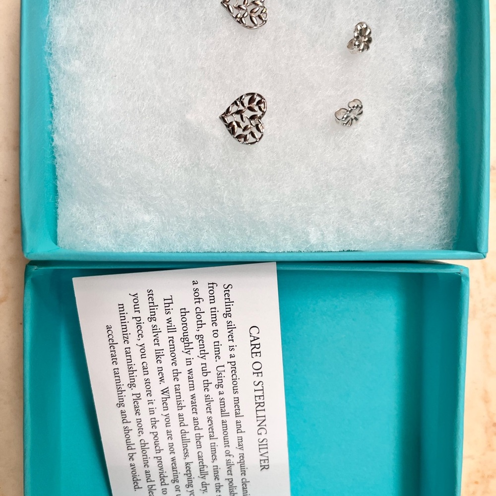 Tiffany earrings.